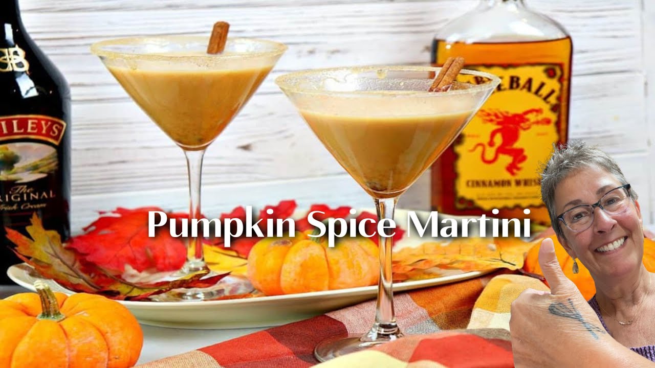 How to make a PUMPKIN SPICE MARTINI