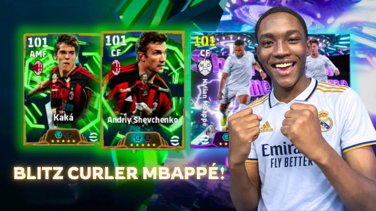 NEW BLITZ CURLER MBAPPÉ & PHENOMENAL FINISHING SHEVCHENKO PACK OPENING! | efootball 26 Mobile 
