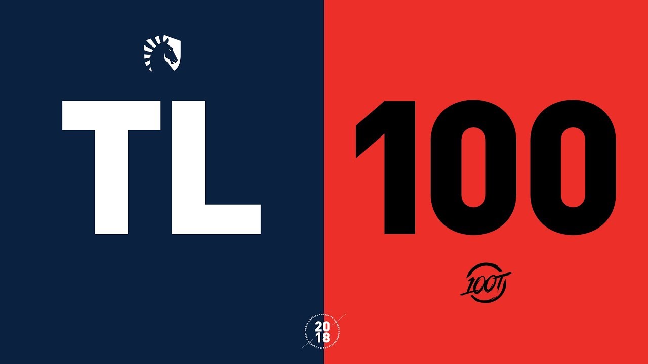 TL vs. 100 - NA LCS Semifinals Highlights (Summer 2018)