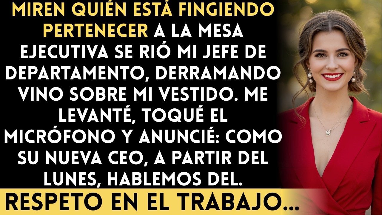 Me humillaron en la gala de la empresa—Así que me presenté como la nueva CEO...