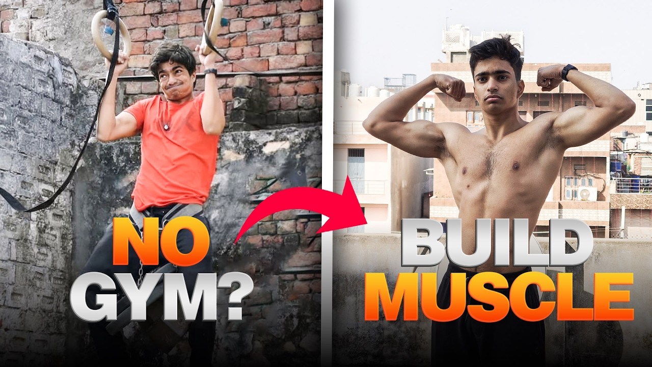 How to Build Muscle Without a Gym (The Complete Guide)