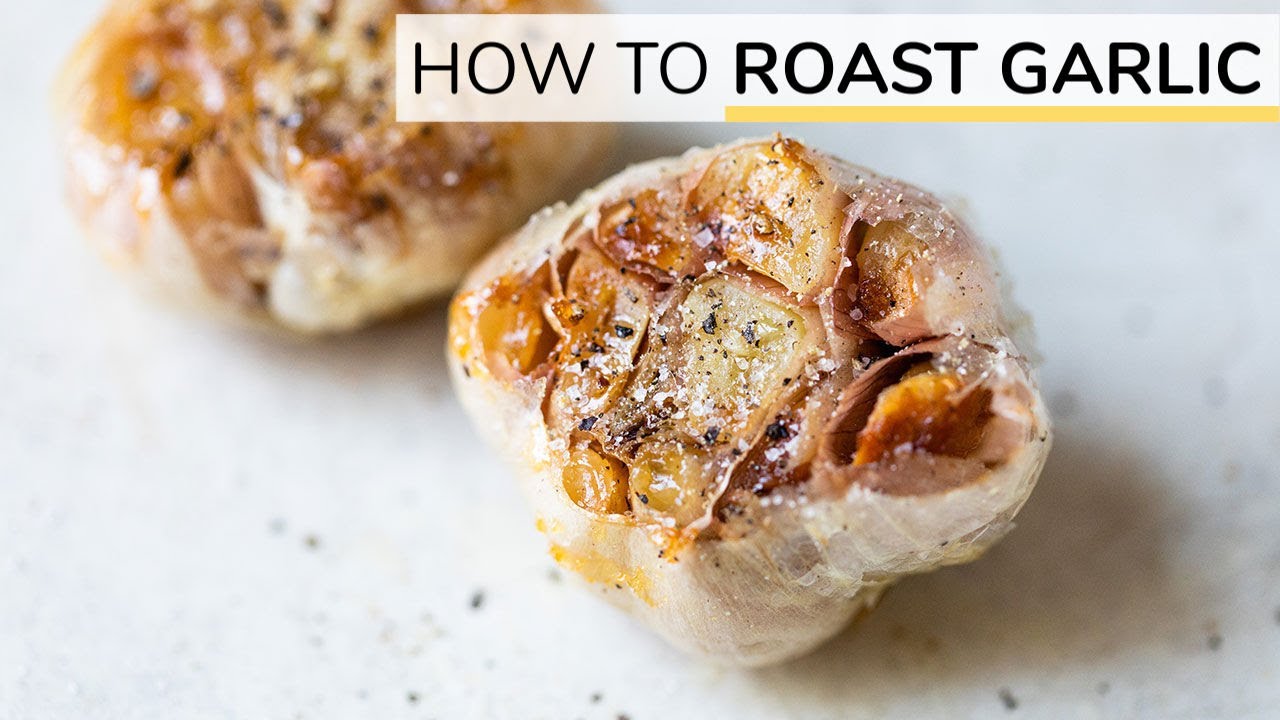 HOW-TO ROAST GARLIC | roasted garlic recipe