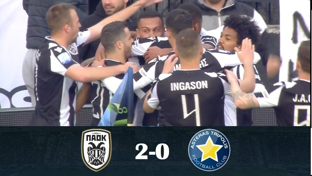 ⚽️ ΠΑΟΚ - Αστέρας Τρίπολης 2-0 Στιγμιότυπα | Κύπελλο Ελλάδας | Ημιτελική φάση 1ος αγ. {3.4.2019}