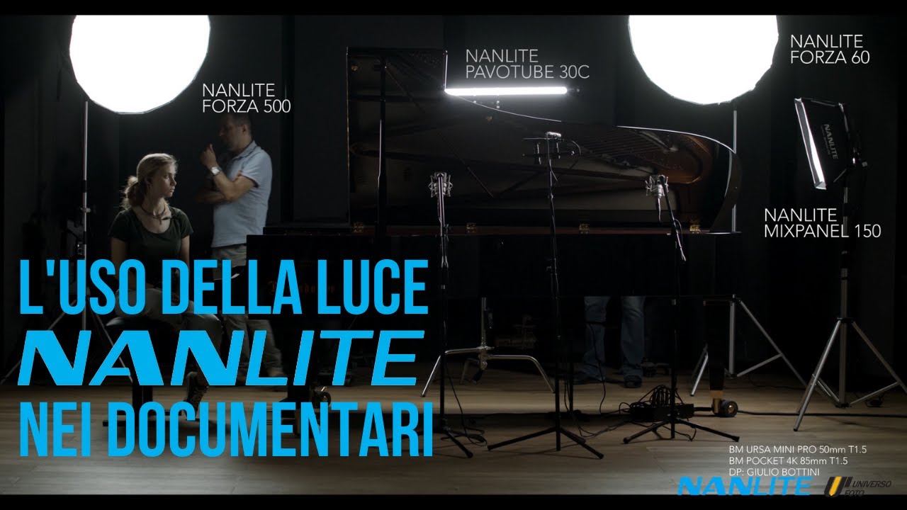 L'uso dell'illuminazione Nanlite nei documentari | Backstage