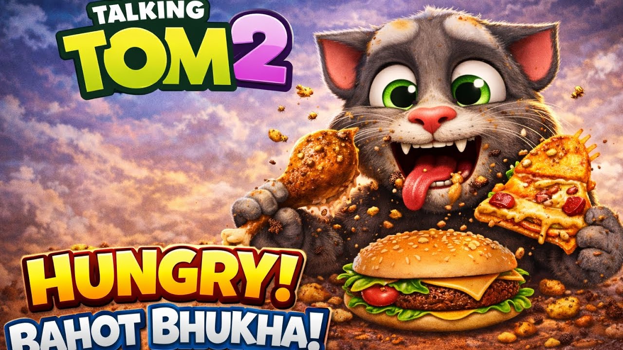 Talking Tom 2 | Tom is very Hungry | PocketMineX #talkingtom2 #talkingtomandfriends #viralvideo 