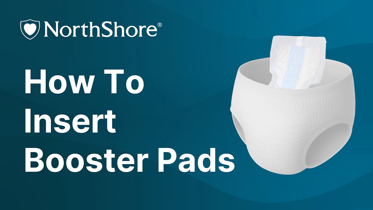 How to Insert Booster Pads Into Adult Diapers and Pull-On Underwear
