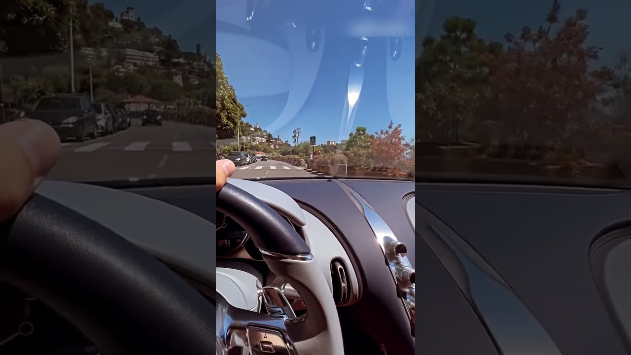 Bugatti Chiron POV Drive Monaco