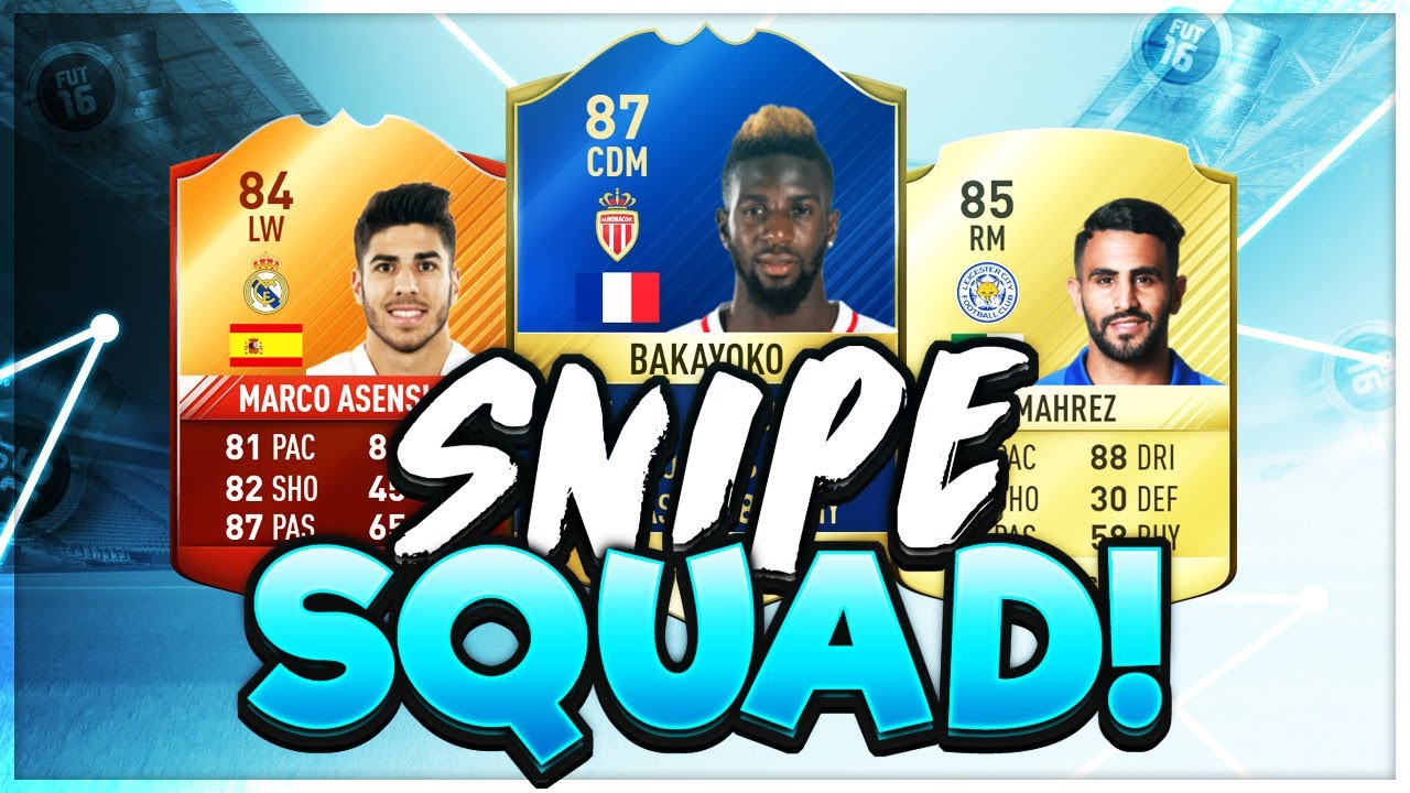 FIFA 17 | SNIPE SQUAD vs OAKELFISH (tots sniping)