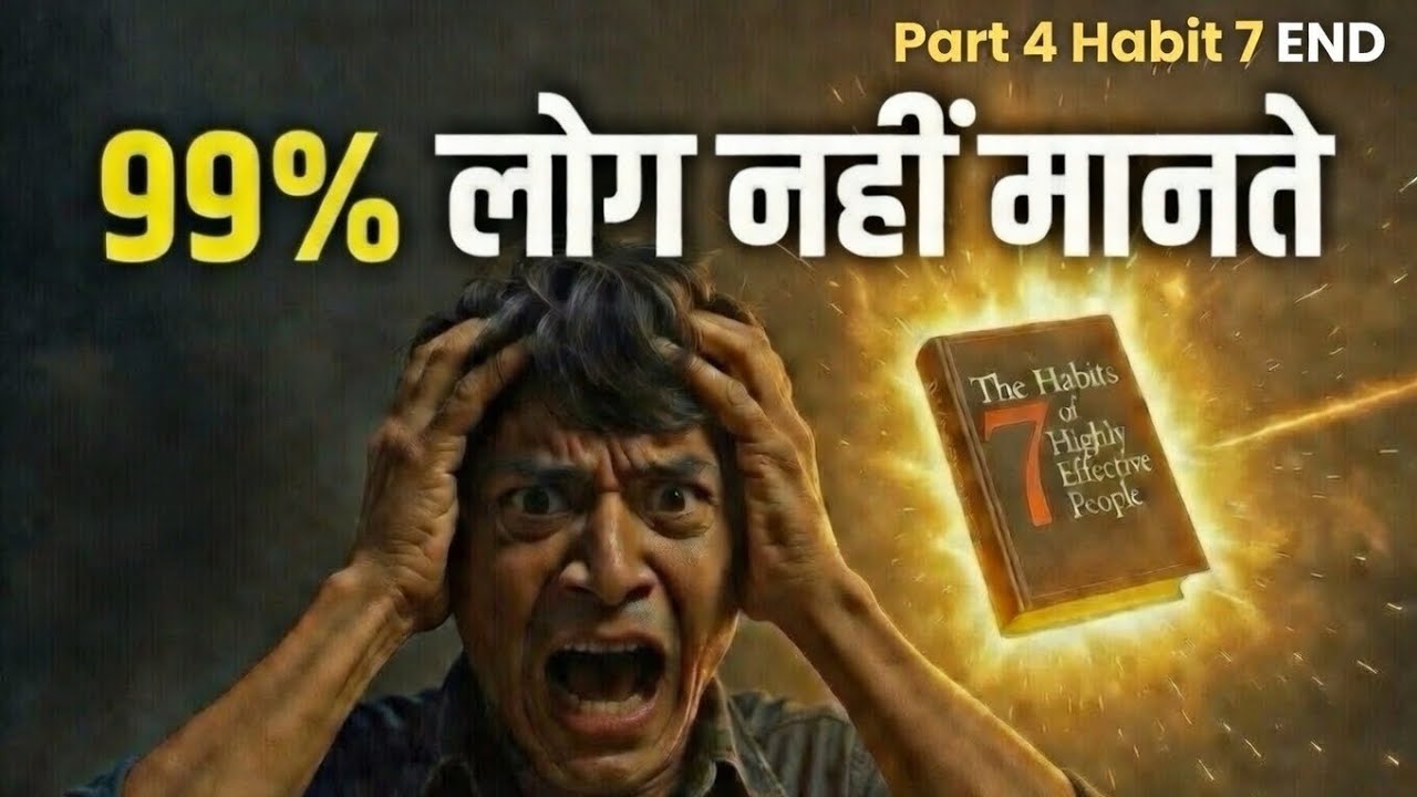 The 7 Habits of Highly Effective People part 4 Habits 4 END हिंदी में