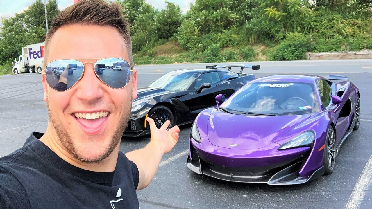 RACING MY CORVETTE ZR1 AGAINST MY MCLAREN 600LT!!! *SUPER CLOSE!*