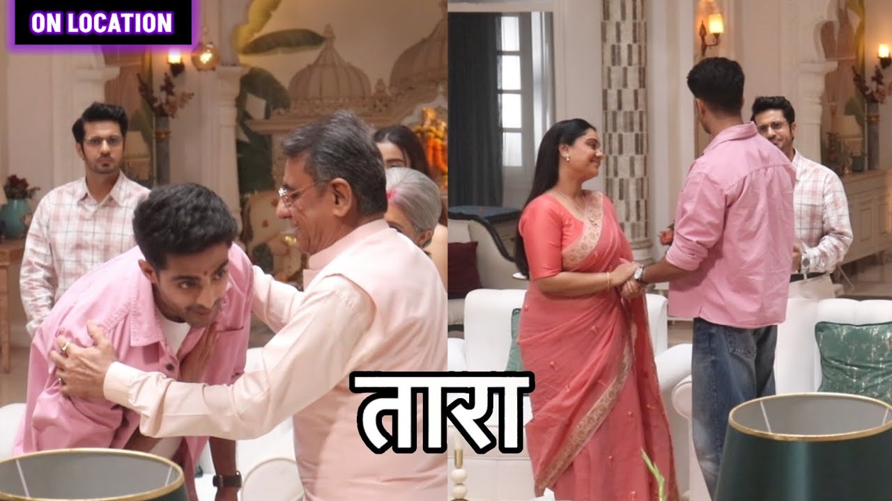 Taara On Location | Yuvraj takes blessings from his grandfather before leaving for abroad!, UV Ki Taarif Hui