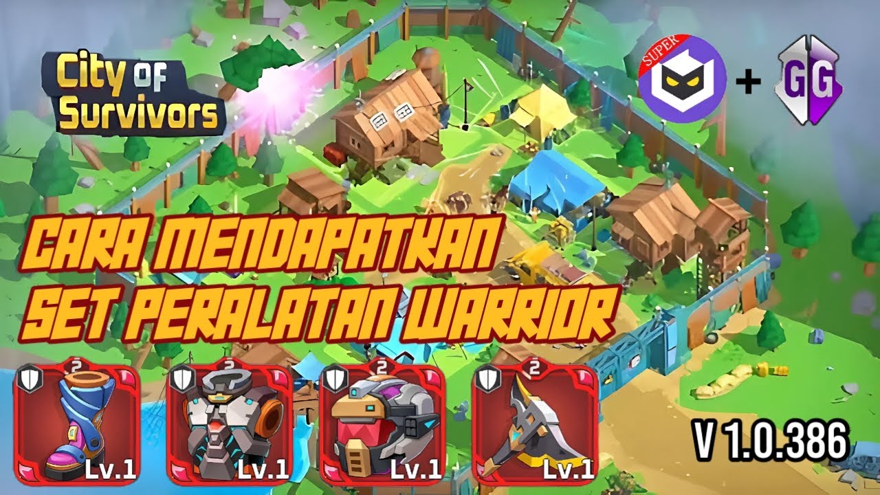 Cara Mendapatkan Set Peralatan Warrior di Game City Of Survivors