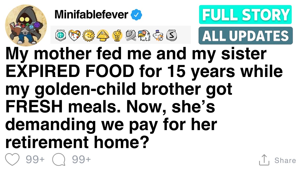My mother fed me and my sister EXPIRED FOOD for 15 years [FULL STORY]