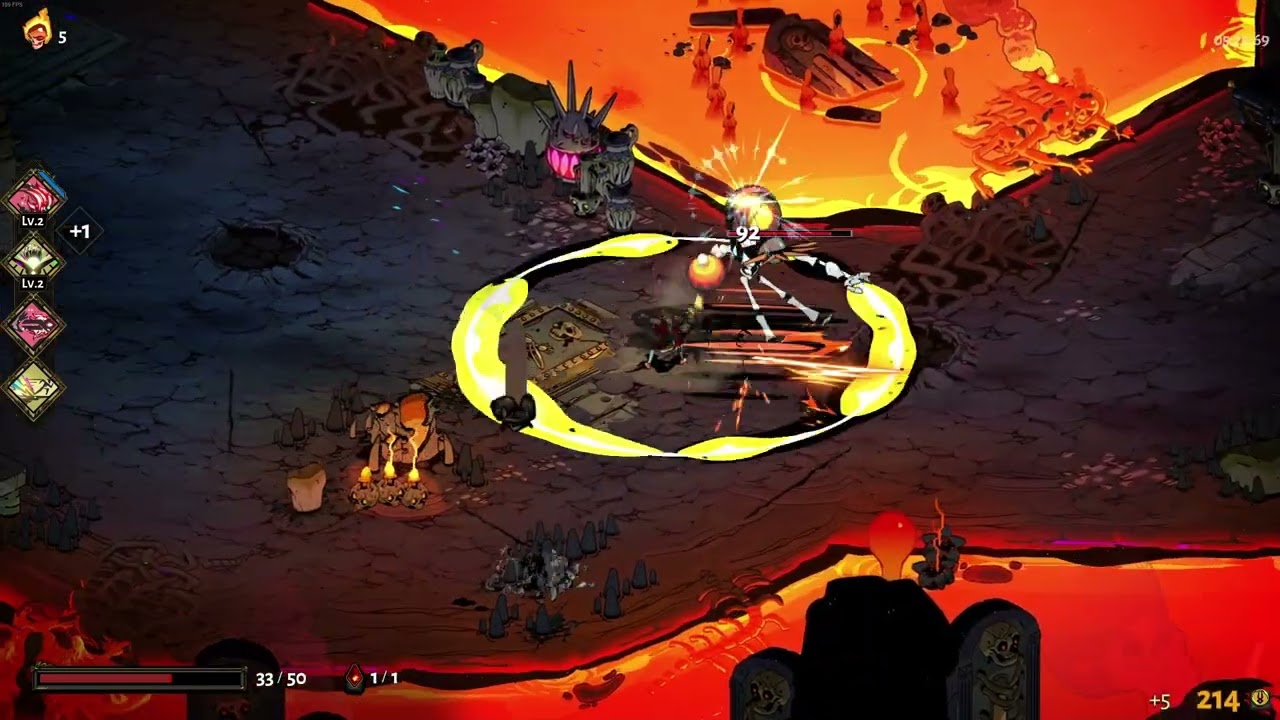 Hades Speedrun Fresh File Hell Mode - First Run in 24:35 (5th (formerly 4th) Place Sword)