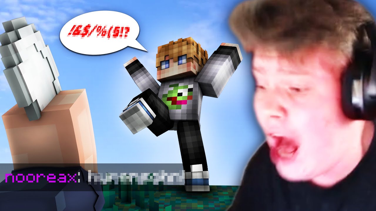 Ich ZERSTÖRE meinen TISCH wegen Minecraft SkyWars mit TheFabo
