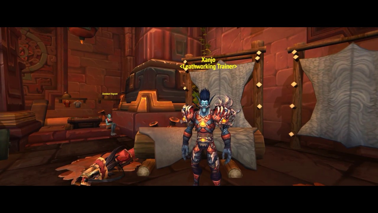 WoW Battle of Azeroth - Profession Trainer Location in BFA (Zuldazar) HORDE ONLY