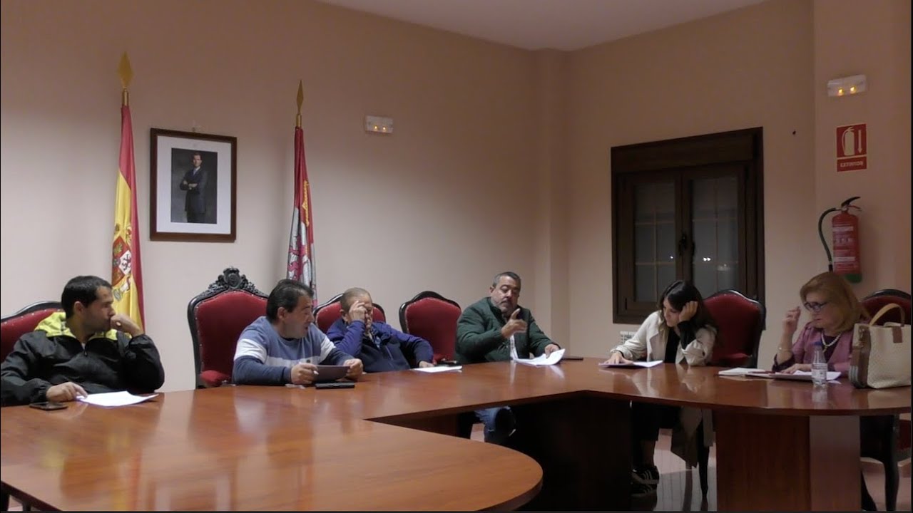 Ayuntamiento de Corrales del Vino. Zamora. Pleno 30 octubre de 2025