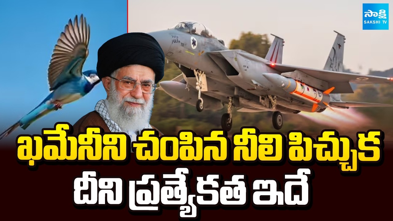 Facts of Israel Blue Sparrow Missile | Khamenei Assassination | Sakshi TV