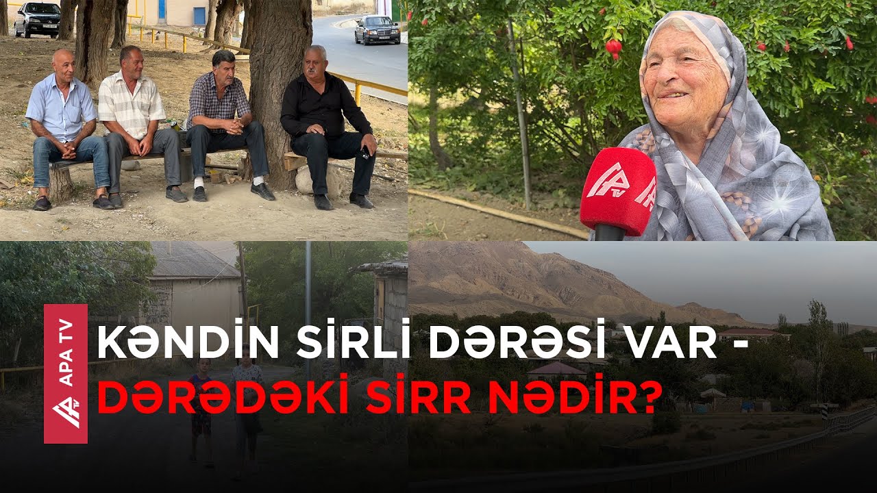 Babəkin bu kəndində toylar 3-4 gün çəkir – APA TV