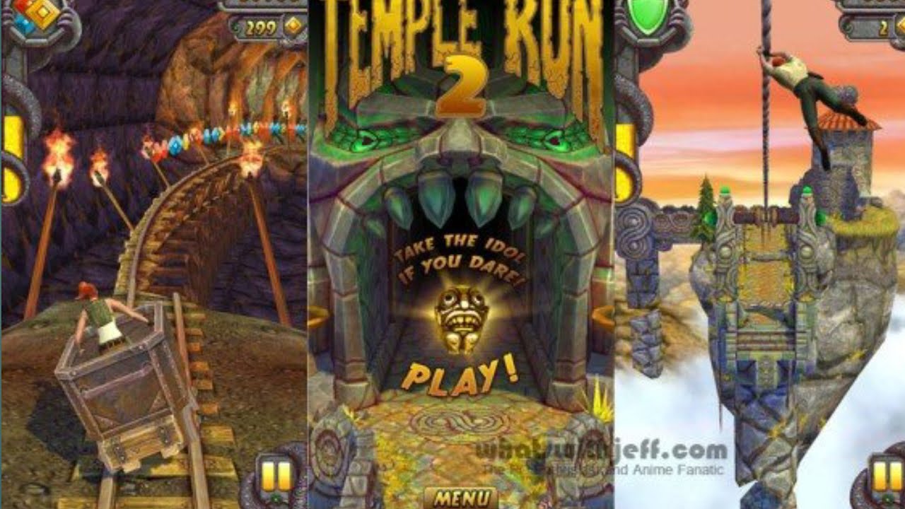 Impossible score In Temple run 2