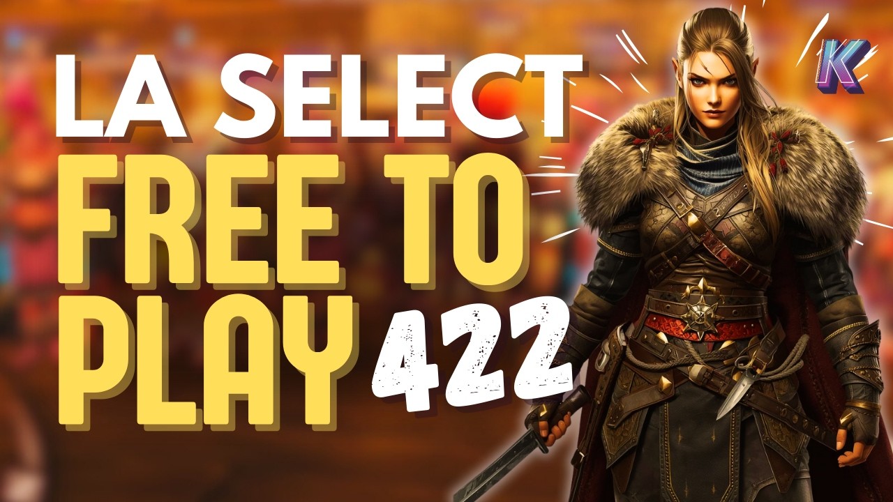 Top 5 Jeux Gratuits sur PC 🎮 La Select Free to Play #422 | Nouveaut&eacute;s de la Semaine
