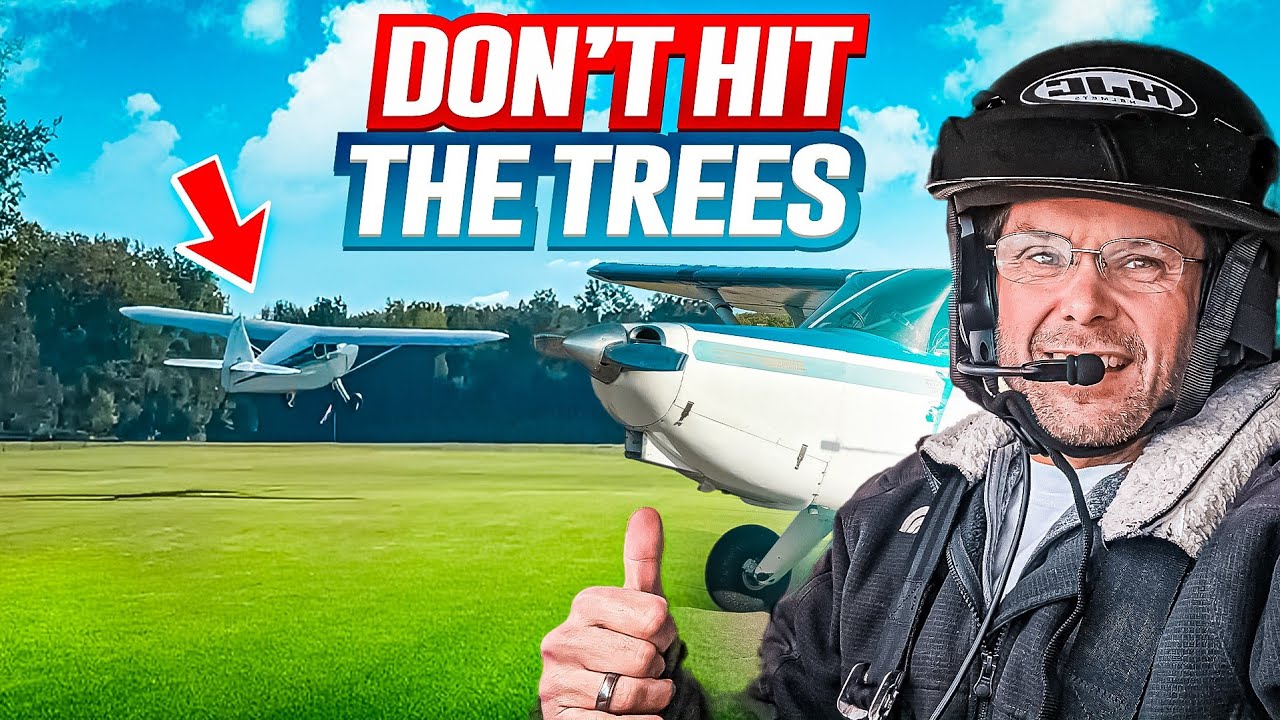 How long does your airplane need to clear the trees? Stinson STOL