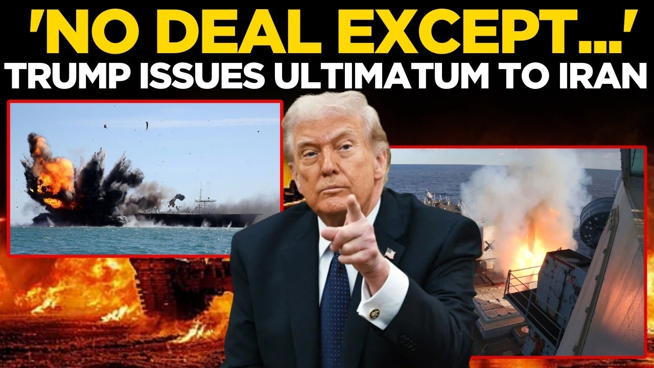 US-Iran War LIVE: Trump&rsquo;s Huge Warning to Iran, 'No Deal Without Surrender' | Trump | US News LIVE