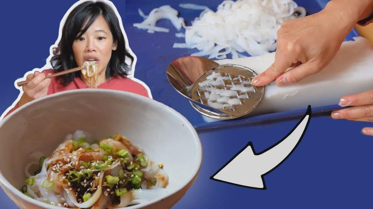 Fideos Sin Gluten de 2 Ingredientes por Casi Nada ¿Serán Buenos? | Liang Fen 涼粉