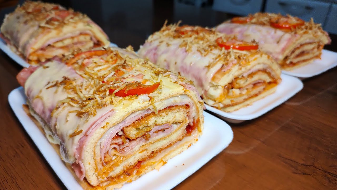 COMO FAZER ROCAMBOLE SALGADO!!