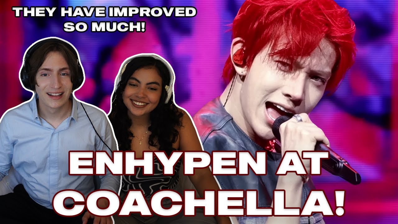 ENHYPEN Live at Coachella ReactionㅣBlockbusterㅣParadoXXX InvasionㅣXOㅣCouple ReactsㅣFull Reaction