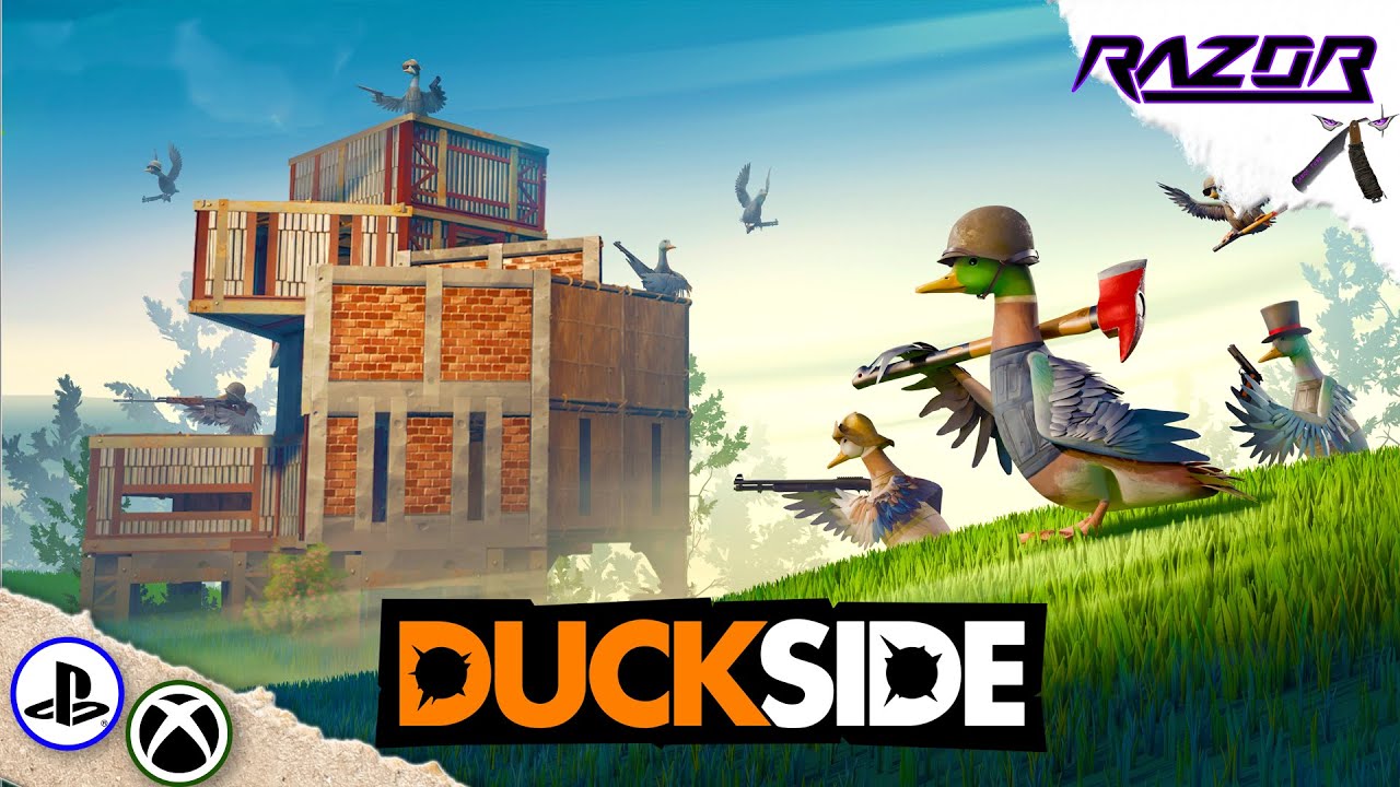 Rust but with Ducks! Duckside Wipe day Release! ☢️ PS5, XBOX Stream 1