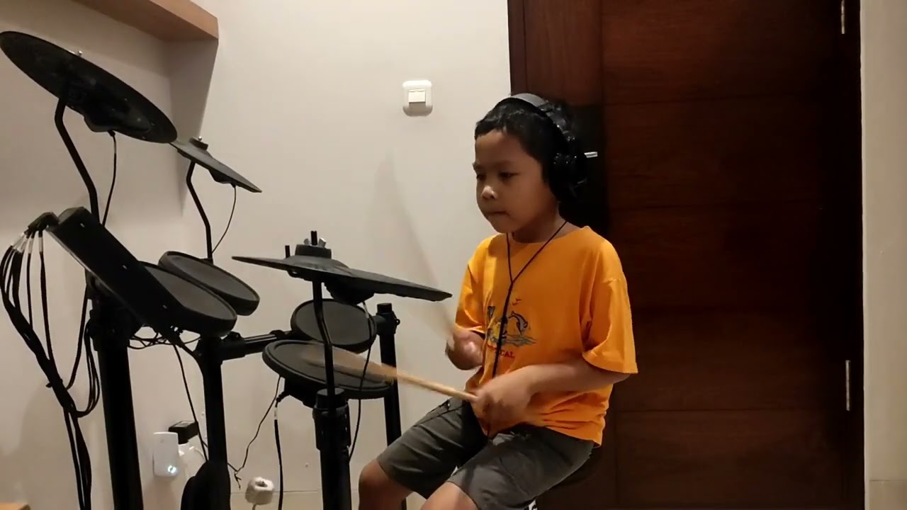 You Are My Sunshine - Jimmie Davis - Drum Cover by Samuel (6 years old)