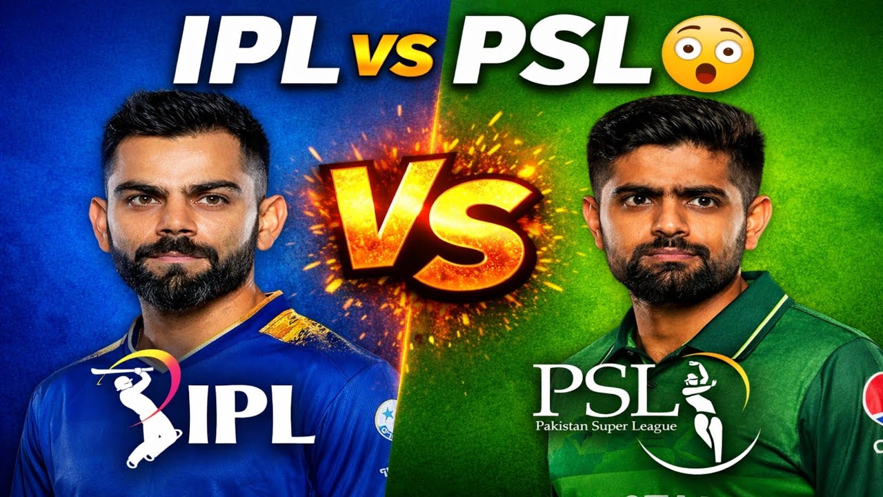 IPL vs PSL – Which League Is Better? 😱 | Full Comparison