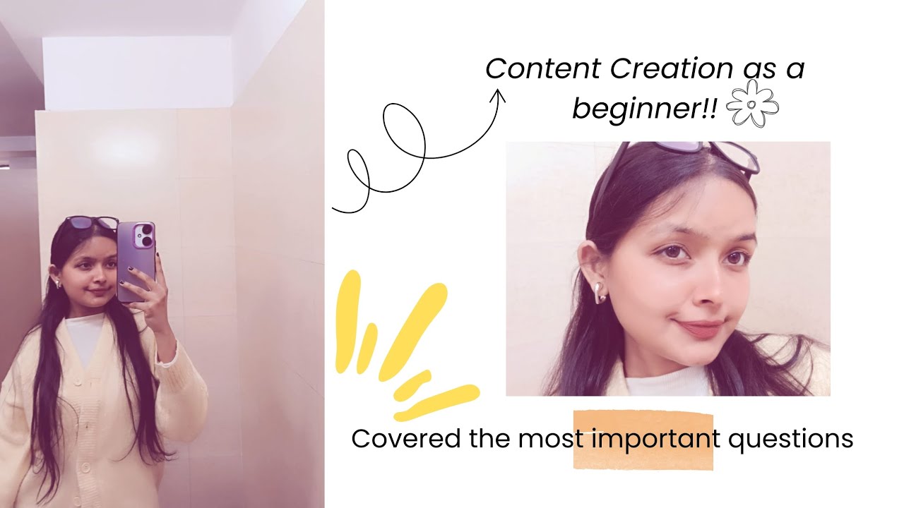 Content Creation as a beginner☀️