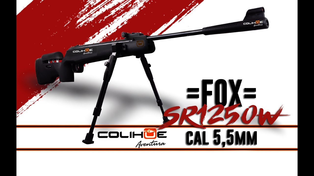 RIFLE FOX SR1250W -  BLACK CUSTOM
