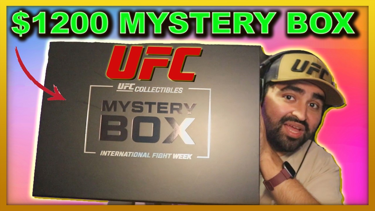 Opening a $1,200 UFC Mystery Box - What's Inside?