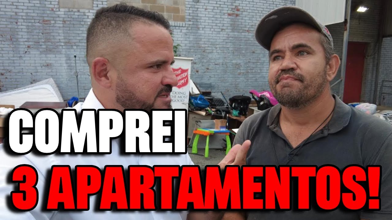 ELE ENTROU 4 VEZES NOS ESTADOS UNIDOS E COMPROU 3 APARTAMENTOS