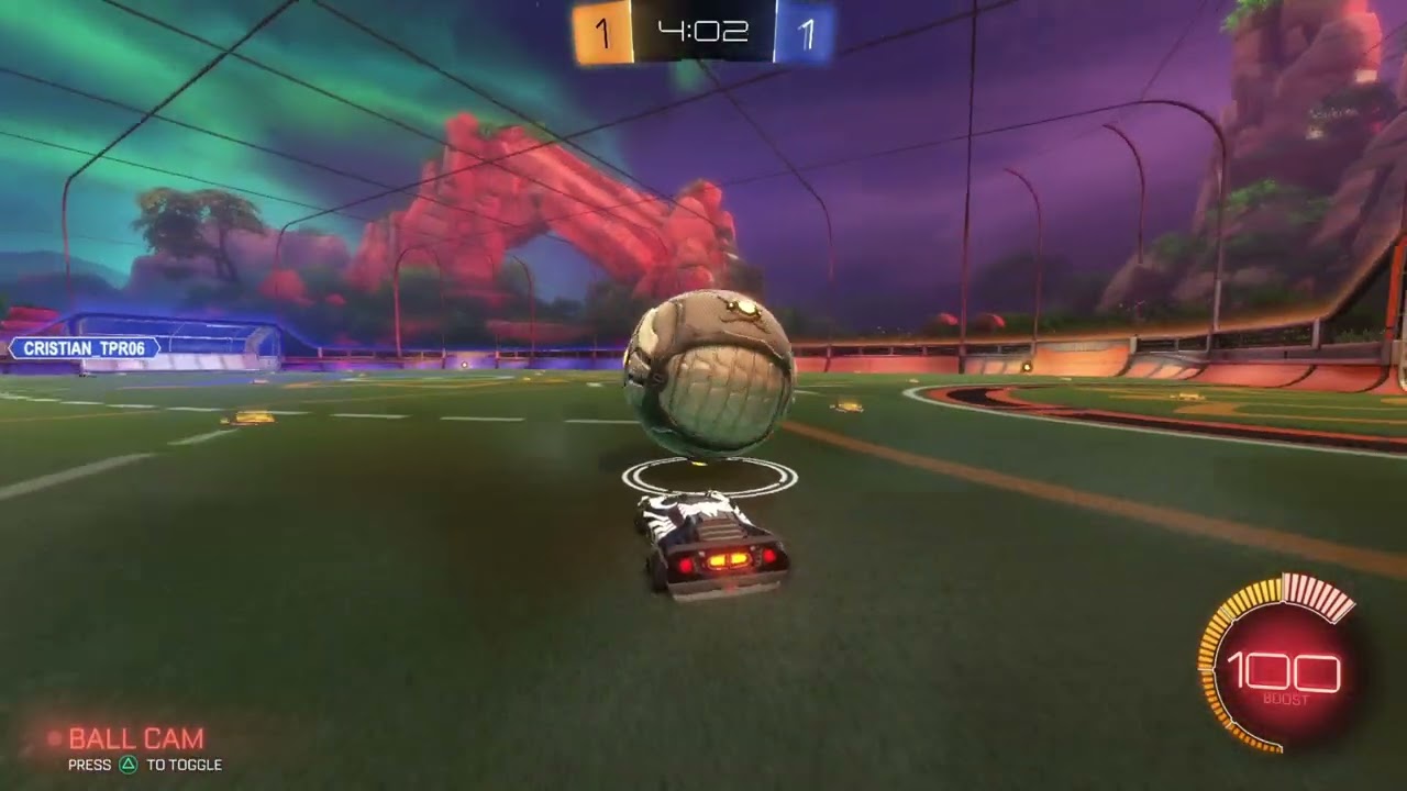 Playing Rocket League ones