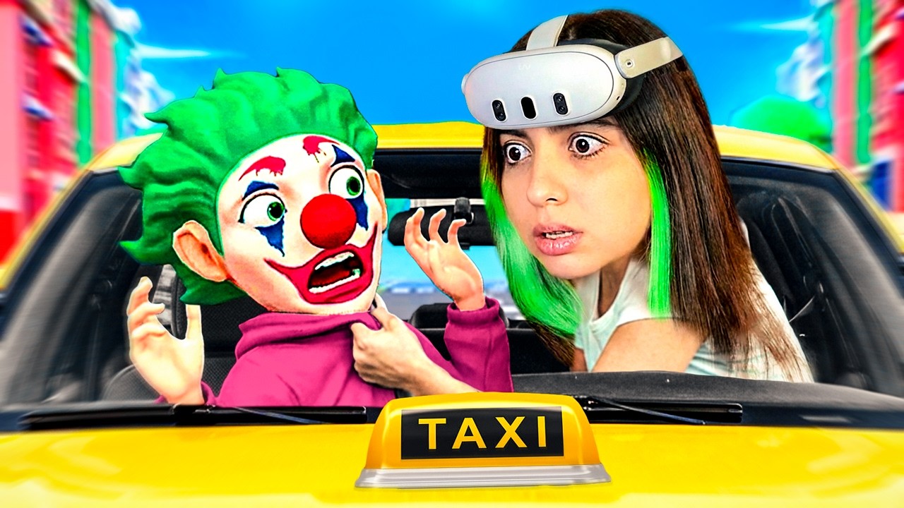VIREI TAXISTA POR UM DIA MAS... EM REALIDADE VIRTUAL.