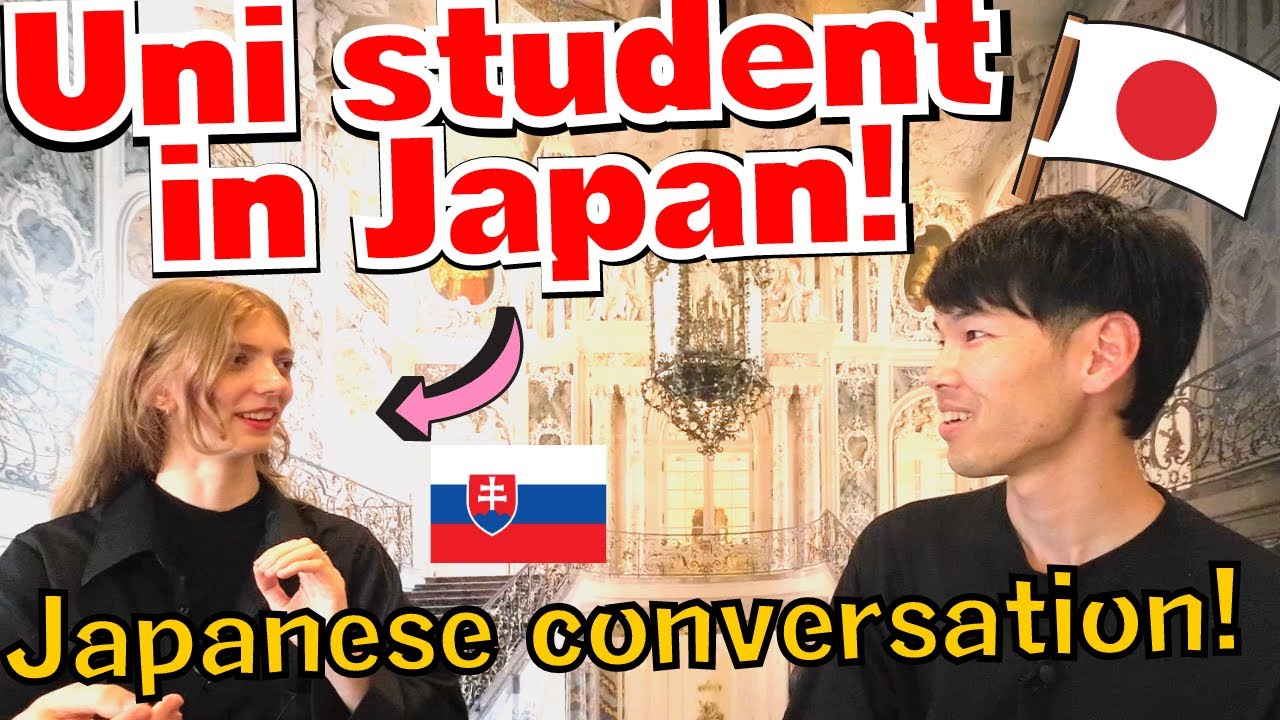 Japanese conversation with a university student in Japan [#66]