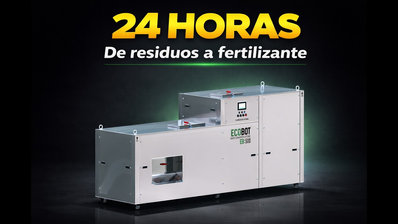 Reduce hasta 90% tus residuos orgánicos en 24 horas