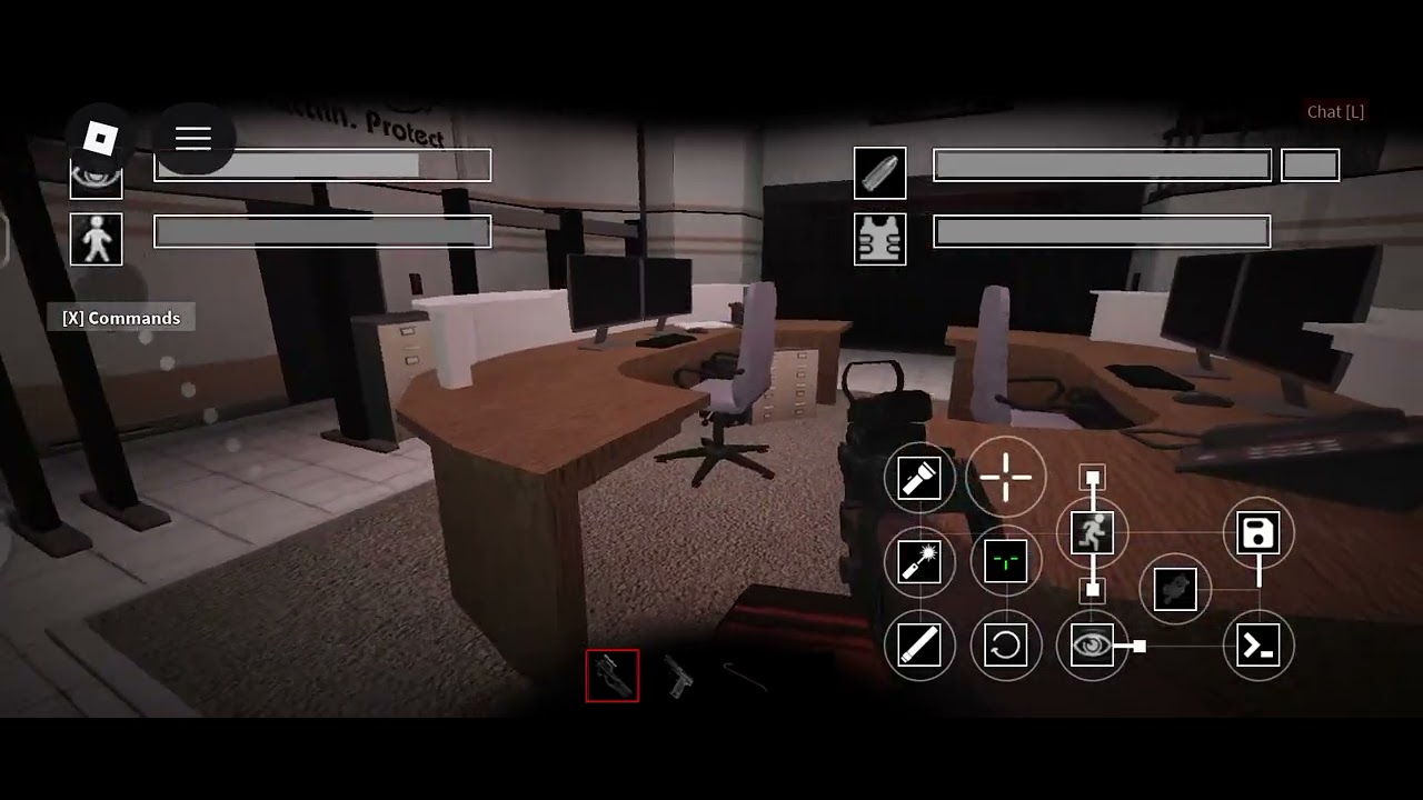 Roblox SCP anomaly breach but fan made (if I die the vid ends) 