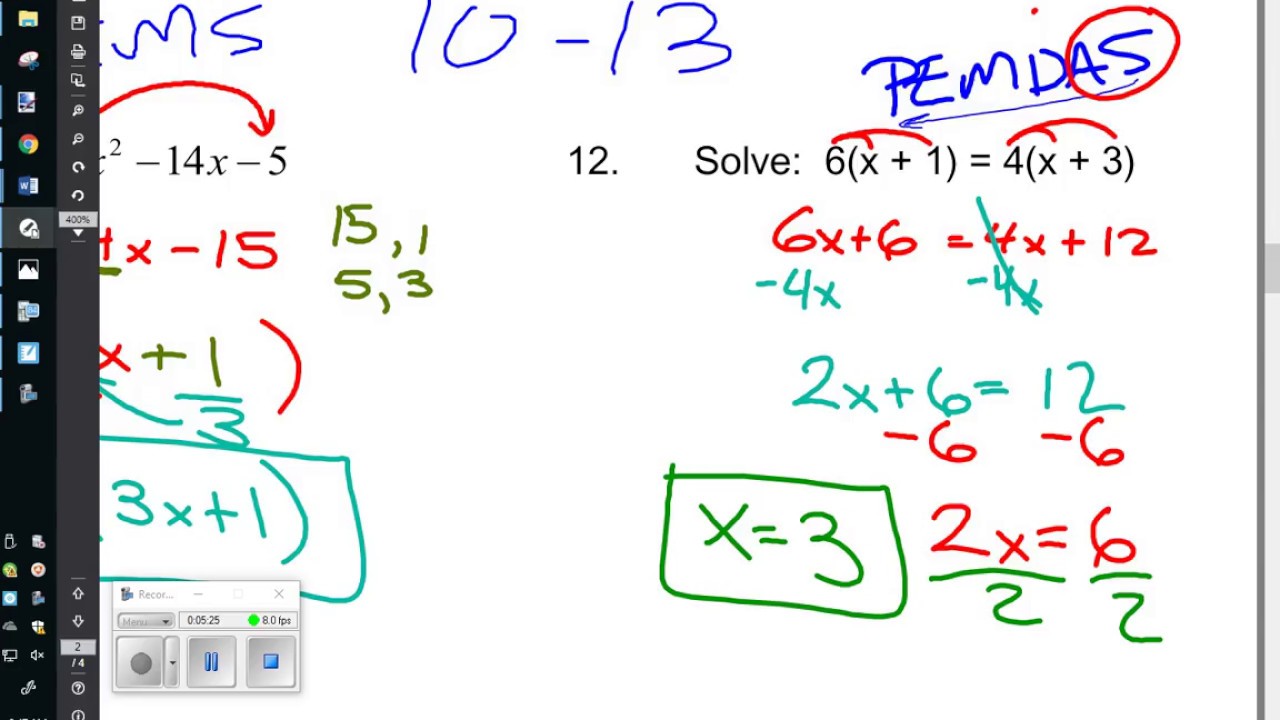 Algebra II Semester 2  Final Review 2018