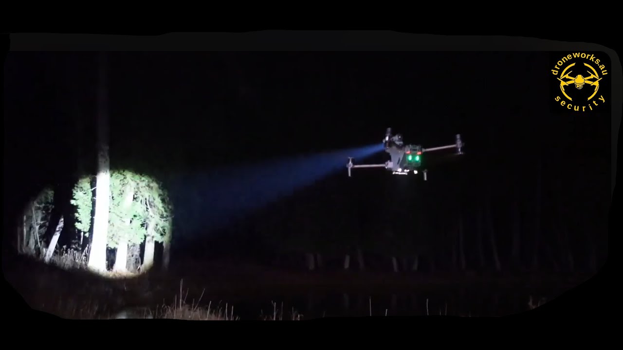 droneworks.au drone perimeter security system