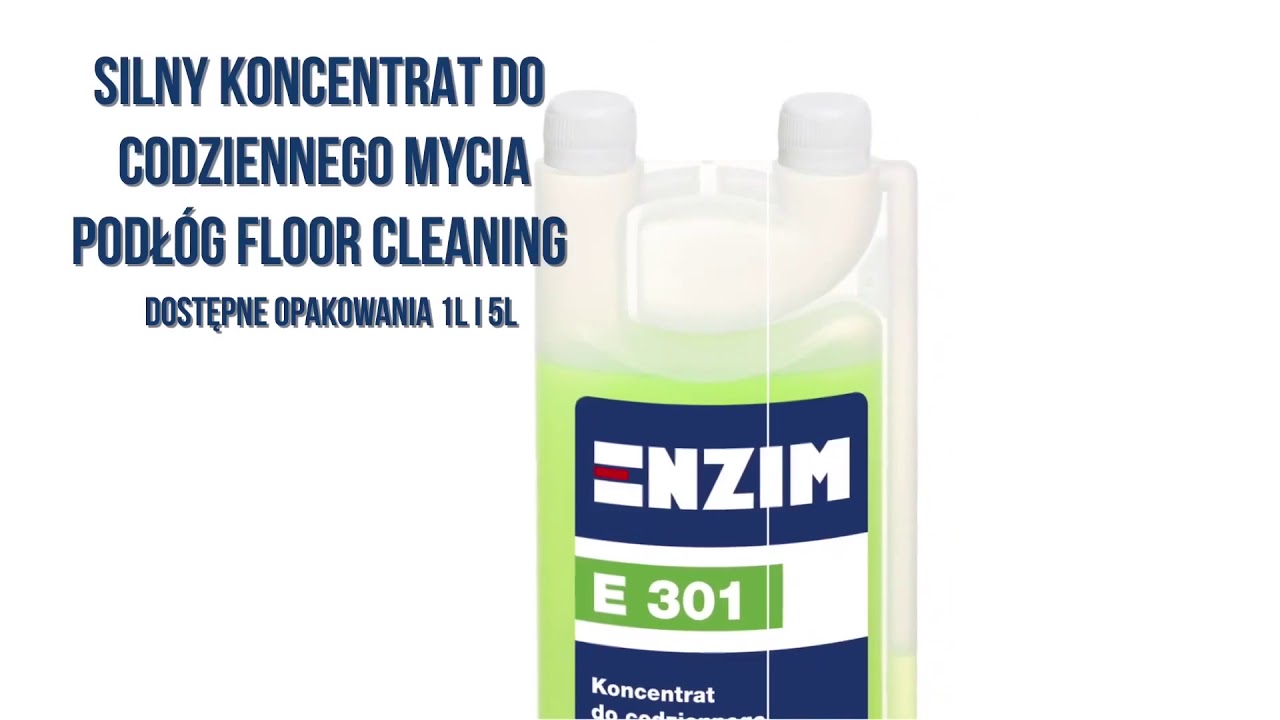 Prezentacja profesjonalnych środk&oacute;w czystości ENZIM