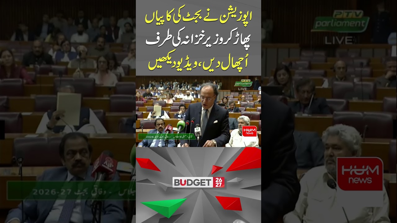 Opposition Tears Budget Copies, Throws Them at Finance Minister During Session | Budget 2026