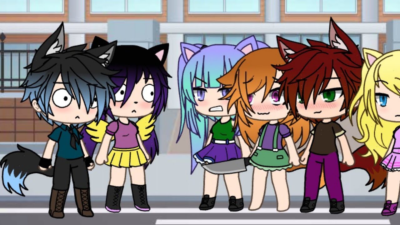 si yo estuviera en una serie  cliche/gacha life/ butterfly shines