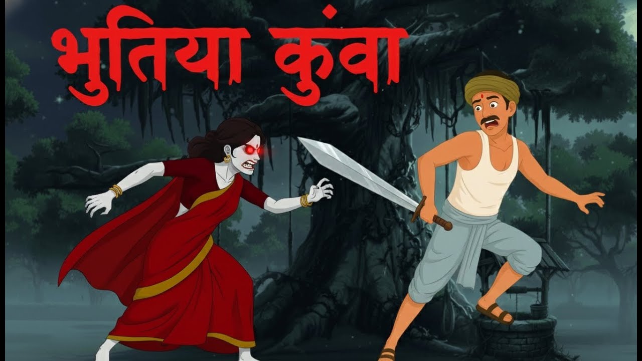 भुतिया कुंवा | Bhutiya Kuwa | Horror Story | Hunted Village | Scary Kahani | K Toon List | Kahaniyan