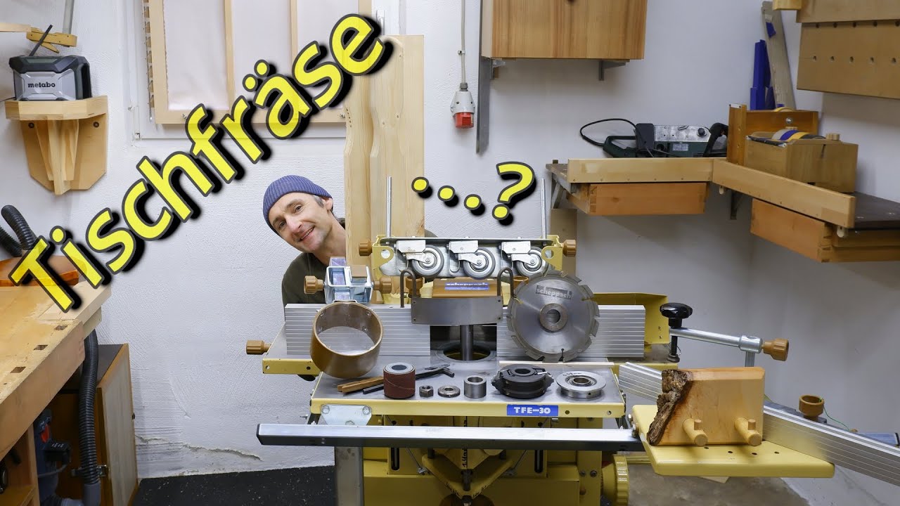 Scheppach Tischfräse TFE 30. Vorstellung 💫 mit Zubehör🛠️ und Test🤯