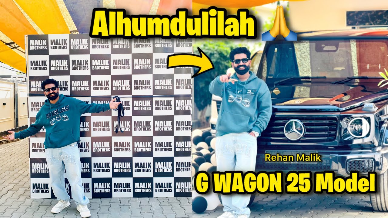 Alhumdulilah New G Wagon Electric ❤️ | Monster Gari | Rehan Malik Vlog |
